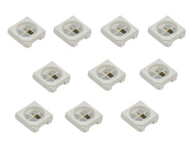 Opencircuit WS2812B RGB led - 10 pieces