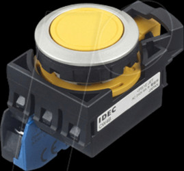 CW4B-M1E10Y CW-22mm, PB, momt, metal, 1NO, yw