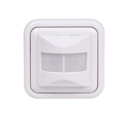 Czujnik ruchu PIR 230V AC 160st biały do puszki montażowej fi60 DR-03