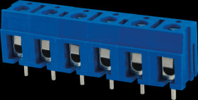 DG300-7.5-02P-12-00A(H) Leiterplattenklemme, 2 polig, RM 7,5 mm