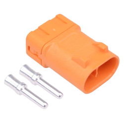 LFB30-M Male 2-Pin Silver Plated Connector 35A AMASS