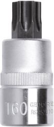 Gedore RED R62452210 3300398 wewnętrzny sześciokąt (TX) Końcówka wkrętaka T 55 1/2" (12.5 mm)