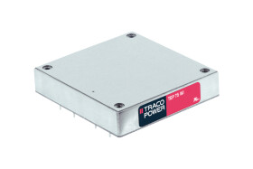 Konwerter DC/DC, Uwe 75V, Uwe 18V, Uwy 28V, TRACOPOWER 2.7 A 76 W -40 °C 75 °C Otwór przelotowy