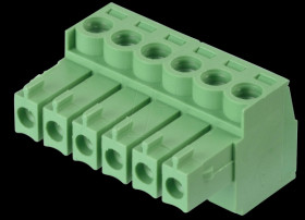 CTB922HD/6 Plug-in screw terminal – 6-pin, 3.5 mm spacing, 0°