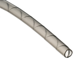 Spiralna owijka kablowa Naturalny zakres 6 → 8mm RS PRO Polietylen