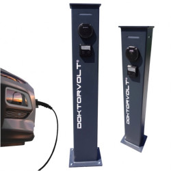 Stacja ładowania dla pojazdów elektrycznych wolnostojąca Typ 2 22kW 32A 3-fazowa DOKTORVOLT DV–8737–EV