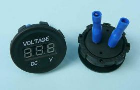 WOLT.12-24VDC BLUE 30mm LED OKRĄG.