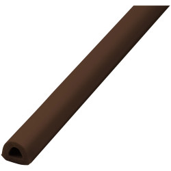 Faithfull AD-ZG024 EPDM Draught Excluder Brown 6M 9 x 7.5mm
