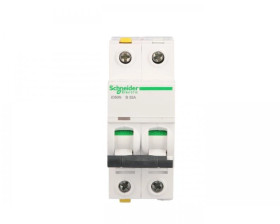 Wyłącznik nadprądowy 2P B 32A 6kA AC iC60N-B32-2 Acti9 A9F03232