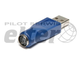 Wtyk USB - Gniazdo PS2 przejściówka