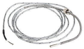Termopara typ J do +400°C 20mm kabel 2.5m, Stal nierdzewna 316 Zgodność z RoHS
