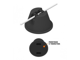 Uchwyt betonowy w tworzywie podstawa z tworzywa /TB/ AN-11K B931516 AN-KOM