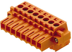 Weidmüller 1606670000 Listwa pin, żeńska Łączna ilość styków 5 Ilość rzędów 1 1 szt.