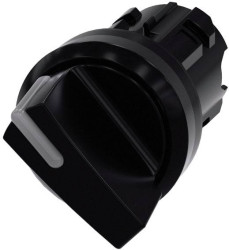 Siemens 3SU10022BF100AA0 3SU1002-2BF10-0AA0 Przełącznik pierścień przedni z tworzywa sztucznego, podświetlenie blokada c