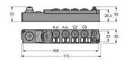 Rozdzielacz czujnik / element wykonawczy, aktywny Turck SDPB-0002D-0002 6824060 1 szt.