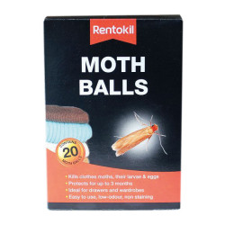 Rentokil PSM97 Moth Balls (Pack 20)