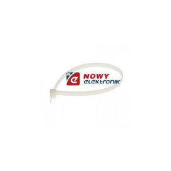 Opaska kablowa 0100 2,6x78 biała