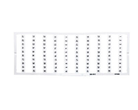 Oznaczniki MINI-WSB 2x 1-50 żółta 248-566 /5szt./