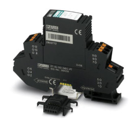 Urządzenie ochrony przeciwprzepięciowej 21 V AC, 30 V DC na szynę DIN Phoenix Contact Moduł zabezpieczenia z