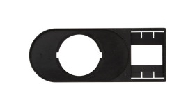 Tabliczka Opisowa 75X30mm Czarna Prostokatna M22s-Stdd-X 216394 /10Szt./