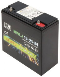 Akumulator LiFePO4 12,8V 24Ah MWLJ 12-24-IN M5