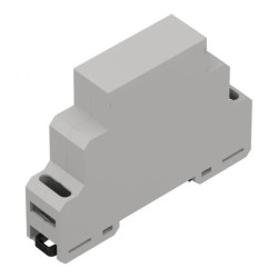 ZD1001J-A0 ABS V0 - Obudowa modułowa na szynę ZD1001-a0 jasna ABS V0