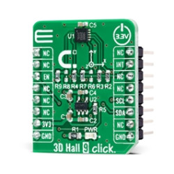 MIKROE 3D Hall 9 Click