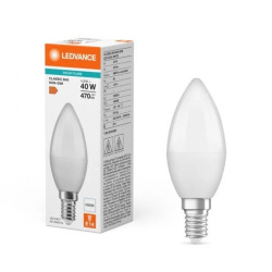 Żarówka LED B37 E14 4.9W = 25W 470lm 4000K Neutralna Biała LEDVANCE
