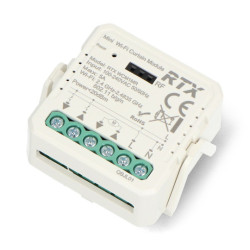 Tuya - sterownik rolet WiFi/Bluetooth dopuszkowy - aplikacja Android/iOS - RTX WCM1MR