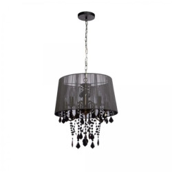 Lampa wisząca Mona czarna 5xE14 Light Prestige