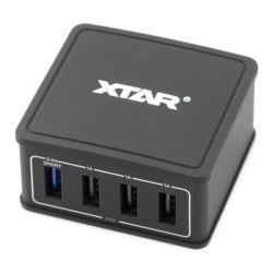 Zasilacz XTAR 4U 4x USB 5V 2,4A