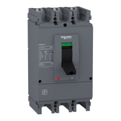 Wyłącznik kompaktowy MCCB, 3-biegunowy, 400A, 440V, 250V, Stałe, Schneider Electric, EZC
