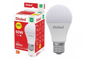 LAMPA LED 24V E27 8,5W