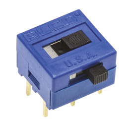 Przełącznik suwakowy, DPDT, montaż PCB, 20V, 400 mA przy 20 V, -20 → +65°C, TE Connectivity