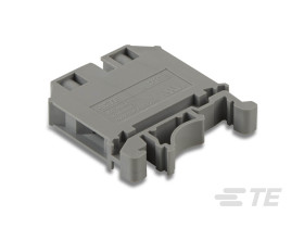 Kostka zaciskowa na szynie DIN Blok zacisków śrubowych TE Connectivity Bloki i listwy zaciskowe 50A Szyna DIN