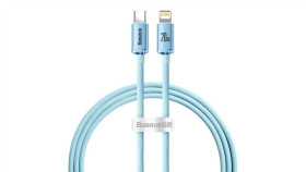 Kabel Baseus Cajy001303 Lightning - Usb-C Pd 20W 480Mb/S 1,2M - Niebieski
