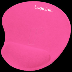 ID0027P Mousepad with GEL Wrist Rest Support, pink