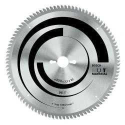 Bosch 2608640445 Mitre/Table Saw Blade Multi-material 210 x 30 x 2.5mm 80 Teeth