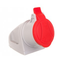 Gniazdo siłowe stałe MINI z dław 5P 16A 400V GSM 16/5 5p 16A