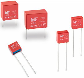 Kondensator foliowy 470nF 275V ac Wurth Elektronik Metalizowany polipropylen rozstaw: 15mm ±10
