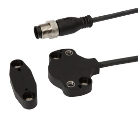 Czujnik magnetyczny śr: 42mm dł: 7mm 10-30V DC -40-85 stC złącze kabelowe M12 3-pinowe 0,3mm IP67 MD420020