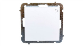 Sentia Przycisk Zwierny “Dzwonek“ 10A Biały 1414-10