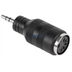 DIN przejście 3.5wtyk / DIN 545 gniazdo