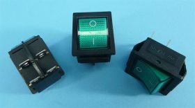 MK-621 35A/12V PODŚW.4-PIN GREEN PRZEŁ