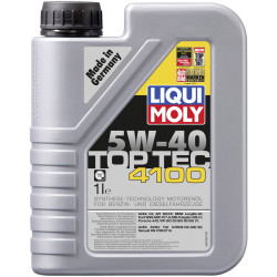 Liqui Moly 3700 TOP TEC 4100 Engine Oil 5W-40 1L Eco-Friendly High Performance