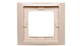 Simon Basic Neos Ramka Pojedyncza Ip44 Beżowy Bmrc1b/12