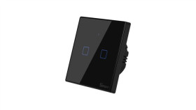 Dotykowy Włącznik Światła Wifi + Rf 433 Sonoff T3 Eu Tx (2-Kanałowy)