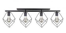 Lampa sufitowa nowoczesna 4xE27 ARNICA BLACK