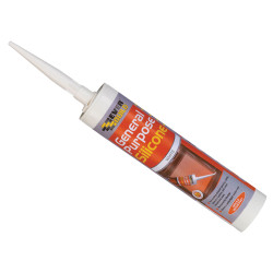 Everbuild GPSWE General Purpose Silicone White 280ml