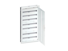 Rozdzielnica podtynkowa 182 modułowa 7x26M kompletna drzwi metal IP30 FWU72M2 HAGER